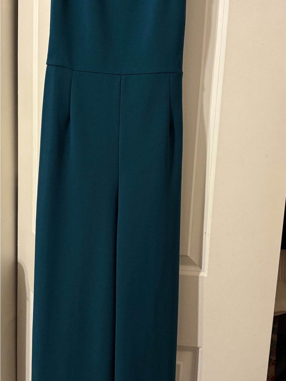 Maven womenswear Teal Wide-Leg Jumpsuit Pants